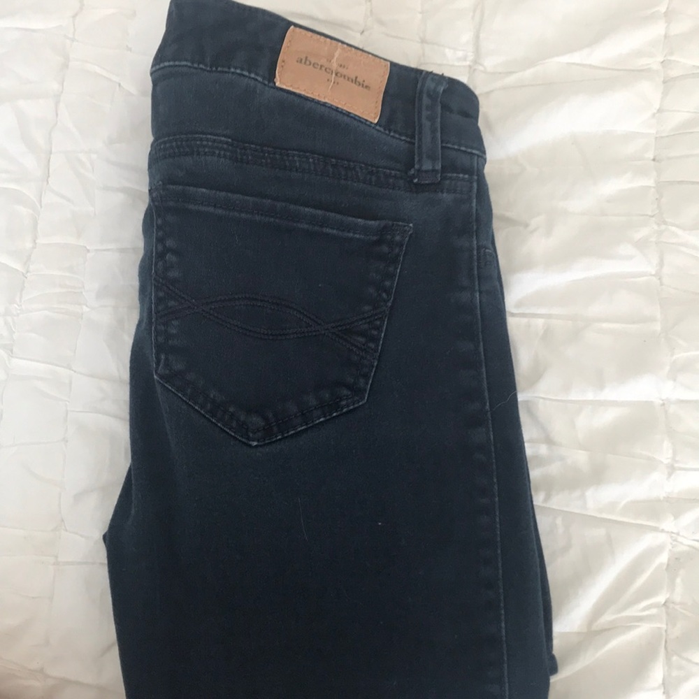 Abercrombie kids navy pants 16 slim